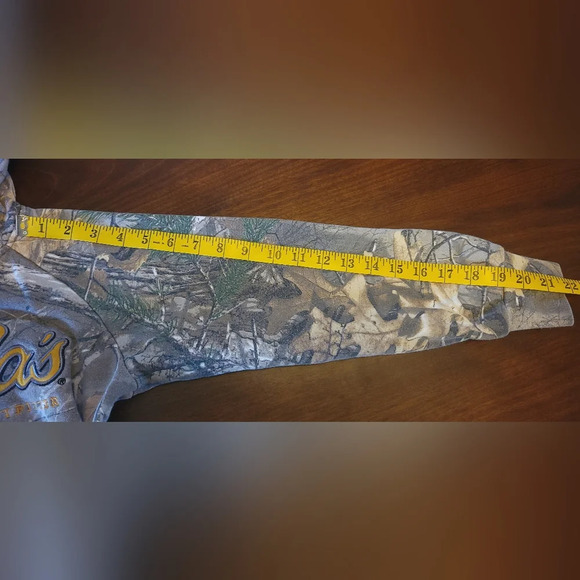 Cabela's Outfitters RealTree Xtra Camo Youth Hoodie Sweatshirt Size Medium - Picture 10 of 14